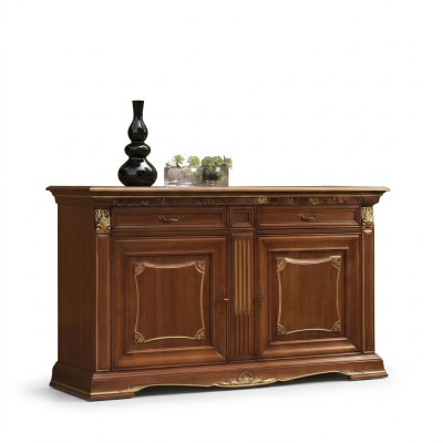 Kommode Sideboard Wohnzimmer Barock Anrichte xxl Design Neu Massivholz