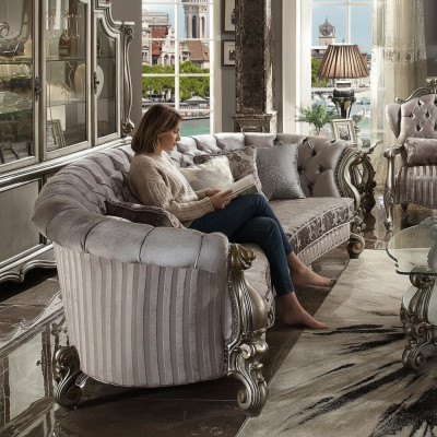 Sofa Wohn Möbel Stoff Sofas Couchen Polster Sitz Landschaft