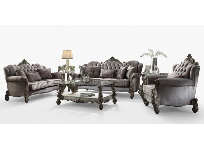 Sofagarnitur 3+2 Sitzer Couchen Polster Klassischer Wohnlandschaft Sofas