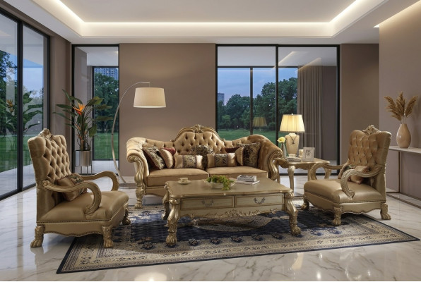 Sofagarnitur 3+1 Sitzer Couchen Klassischer Wohnlandschaft Sofas Polster
