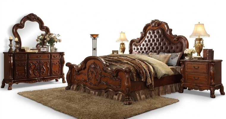 Design Schlafzimmer 5 tlg. Schlafzimmer Komplett Set Bett Nachttisch