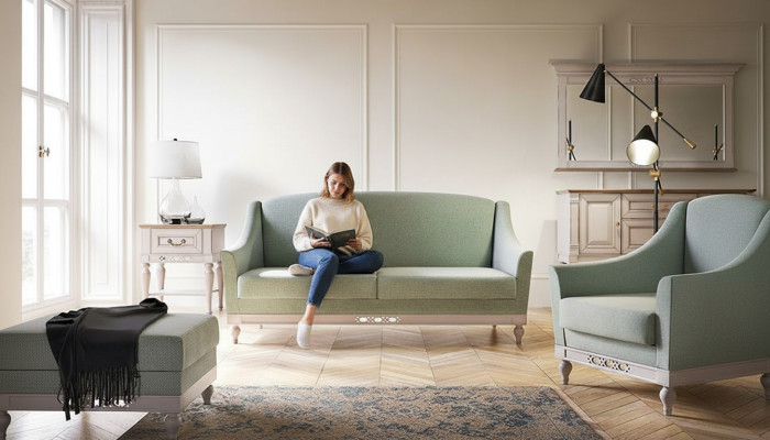 Sofa Polster Couch 3 Sitzer Schlafsofa Dreisitzer Bettfunktion Schlafsofa Neu