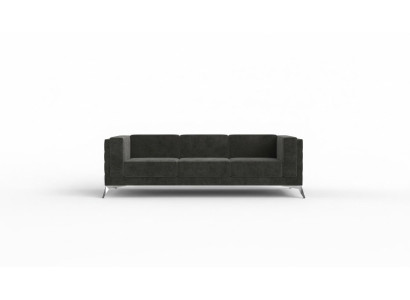 Chesterfield Ecksofa L-Form Stoff Couch Design Polster Sitz Textil Sofa Eck Neu