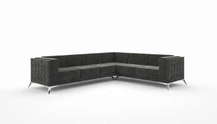Design Esk Ecksofa L-form Modern Sofas Stoffsofa Couch Wohnlandschaft