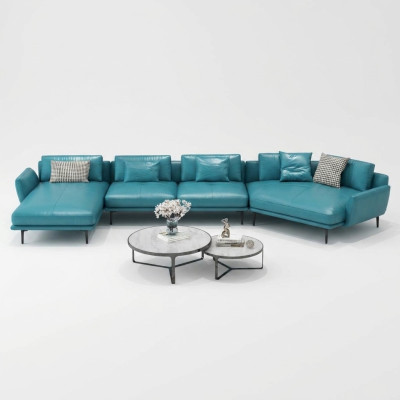 Sofa U-Form Ledeh Wohnlandschaft Garnitur Design Moderrsofa Coucn Sofas Turkis