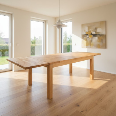 Tisch Esstisch Massive Möbel Esszimmer 140x90cm Echtes Holz Vollholz Neu Tische