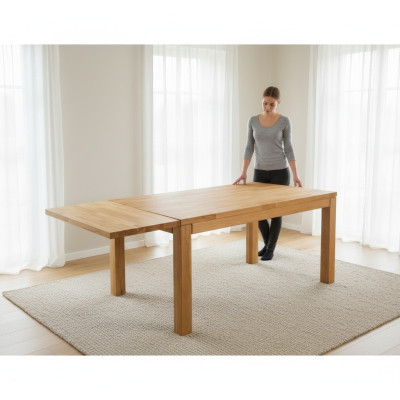 Esstisch Holz Tische Wohn Ess Zimmer Tisch 120x90cm Esstische Massiv Massivholz