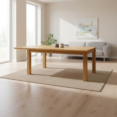 Esstisch Holz Tische Wohn Ess Zimmer Tisch 120x90cm Esstische Massiv Massivholz