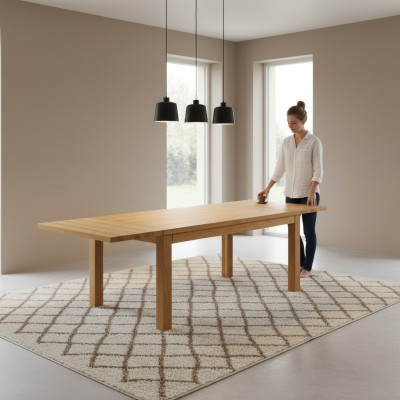 Esstisch Holz Tische Wohn Ess Zimmer Tisch 120x80 cm Massivholz Esstische Echtholz