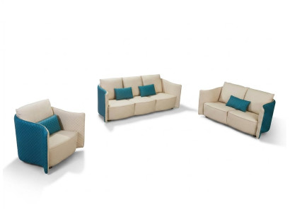 Dreisitzer Italienische Stil Sofa 3 Sitzer Modernes Sofa Ledersofa Couch
