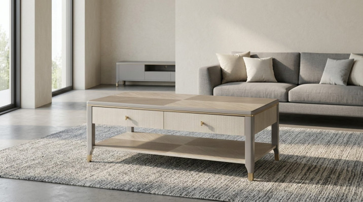 Luxus Wohnzimmer Tisch Couchtisch Holztisch Deko Design Tische Style Möbel