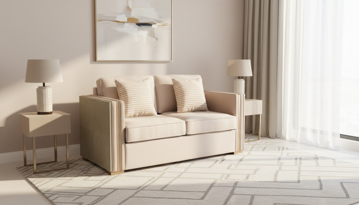 Sofa couch polster design couchen sitz zweisitzer amerikanische stil möbel