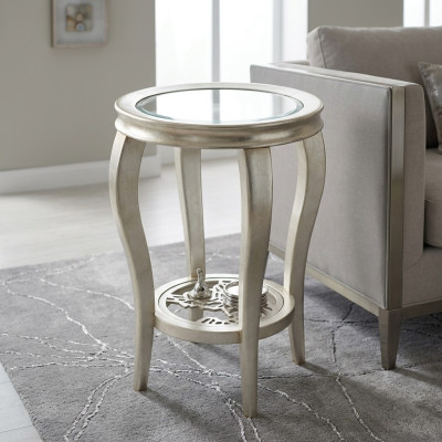 Beistelltisch Runder Tisch Design Couchtisch Glastisch Holz Tische Hotel