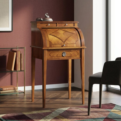 Büro Möbel Design Tisch Sekretär Schreib Tische Office Einrichtung Antik Holz