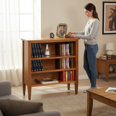 Bücherschrank Vitrine Sammlerschrank Regal Massiv Holz Mäbel Regale Schränke Neu