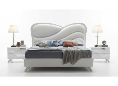 Bett Polster Design Luxus Doppel Hotel Betten Schlaf Zimmer Bettgestelle Holz