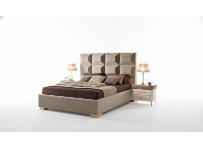 Bett Holz Doppel Schlafzimmer Betten Braun Bettrahmen Modern Doppelbett Möbel