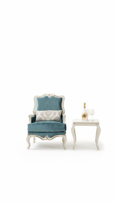 Sessel Sofas Sitz Stoff Wohnzimmer Textil Luxus Möbel Einsitzer Neu