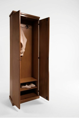 Garderobe Kleiderschrank Schrank Naturholz Massivholz Schränke Flur Massiv Holz