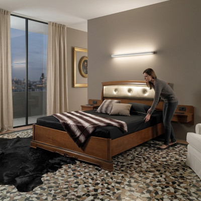 Schlafzimmer Set Bett Möbel Einrichtung Nachttische Konsolen Komplett Sets 3tlg