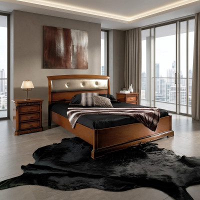 Schlafzimmer Set Bett Möbel Einrichtung Nachttische Konsolen Komplett Sets 3tlg