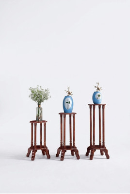 Ständer Blumenständer Ablage Holz Blumentopf Ständer Möbel Zubehör