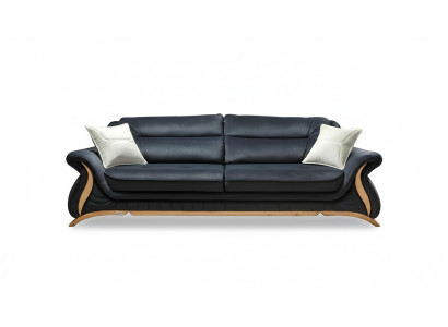Sofa Couch Polster 3 Sitzer Kunstleder Sofas Couchen Sitz Garnituren Design