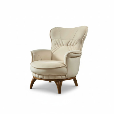 Sessel Luxus Design Textil Wohnzimmer Klassisches Stil Lounge Möbel