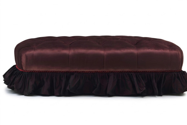 Pouf Fußhocker Rund Hocker Polsterhocker Sitzhocker Badhocker Hocker Ottomane
