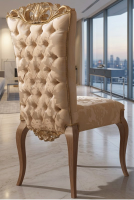 Designer Stuhl Chesterfield Esszimmer Stühle Italienische Möbel Einrichtung 