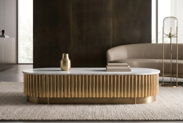 Couchtisch designer wohnzimmer tische möbel luxus tisch nachttisch marmor metall