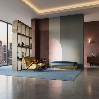 Sessel Wohnzimmer Couch Sofa Einsitzer Polster Italienische Möbel Samt Design