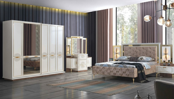 Exklusives 5-teiliges Luxus-Schlafzimmer-Set in Premium-Qualität