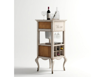 Hausbar Barschrank Bar Tisch Regal Weinregal Weinschrank Luxus Schrank Vitrine