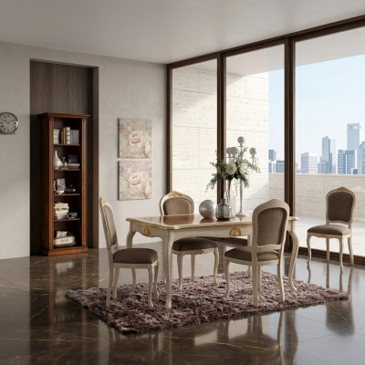 Wohnzimmer Möbel neu Esszimmer Stühle Holz Luxus Sessel Stuhl Braun Lehnstuhl