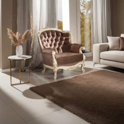 Sessel 1 Sitzer Textil Lounge Luxus Club Polster Sitzer Neu Sessel Design CouchWird