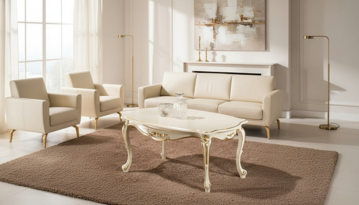Couch Tisch Kaffee Tische Wohnzimmer Massiv Beistell Luxus Couchtisch Design