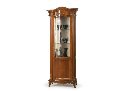 Wohnzimmer Möbel Glasschrank Vitrine Holz Vitrinen Glas Schrank Schränke Regale