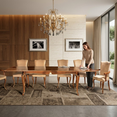 Esstisch Design Möbel Einrichtung Tische Holz Tisch Esstische Luxus Italienische