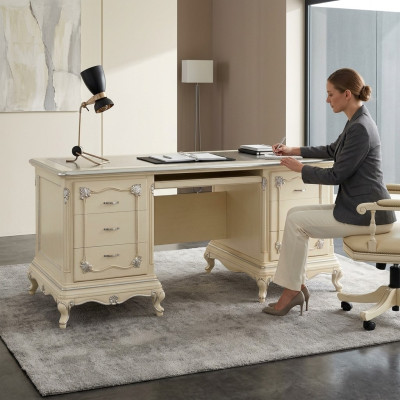Luxus Schreibtisch Italienische Stil Möbel Schreibtische Tisch Möbel Tische Neu