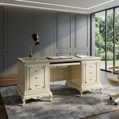 Luxus Schreibtisch Italienische Stil Möbel Schreibtische Tisch Möbel Tische Neu