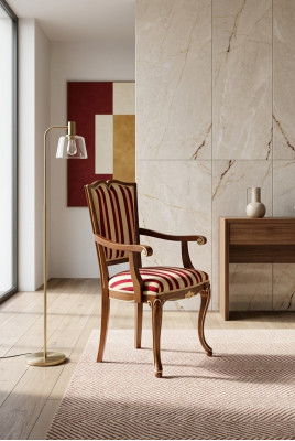 Esszimmer Holz Möbel Stühle Luxus Design Polster Stuhl Lehn Sitz Büro Möbel Neu