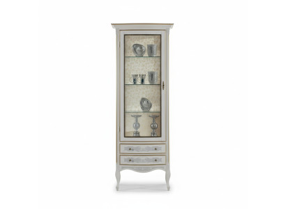 Wohnzimmer rtv Vitrine tv Sideboard Schrank Tisch Vitrinen Holz Möbel Set 3tlg