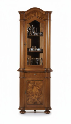 Wohnzimmer Möbel Glasschrank Vitrine Holz Vitrinen Glas Schrank Schränke Regale