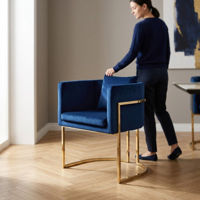 Esszimmer Stühle Sessel Fernseh Lounge Sitz Lehnstuhl Holz Möbel Luxus