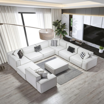 Ecksofa Couch Polster Ecksofas Sofa Couchen Wohnzimmer Möbel