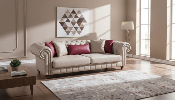 Modern Polster Sofas Designsofa Dreisitzer Sitz Neu Designer Sofa 3 Sitzer