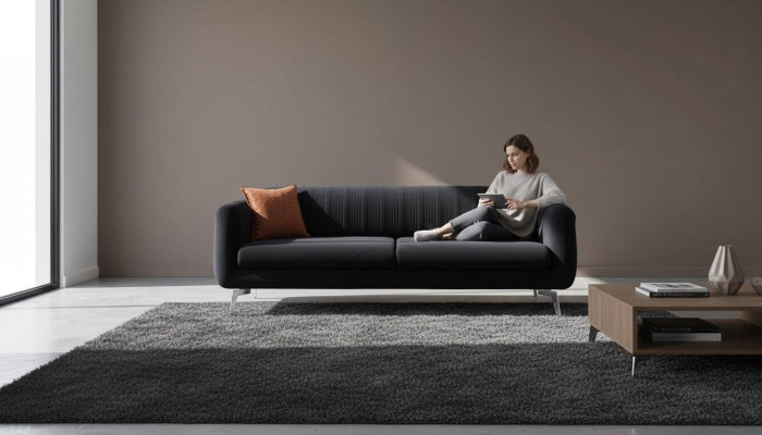 Moderne Couch Dreisitzer Polster Design Sofa 3Sitzer Zimmer Möbel