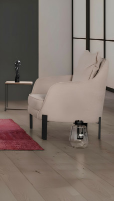 Sessel Einsitzer 1 Sitzer Polster Sitz Designer Textil Sitz Stoff Modern neu