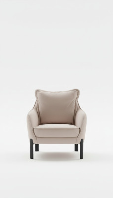 Sessel Einsitzer 1 Sitzer Polster Sitz Designer Textil Sitz Stoff Modern neu
